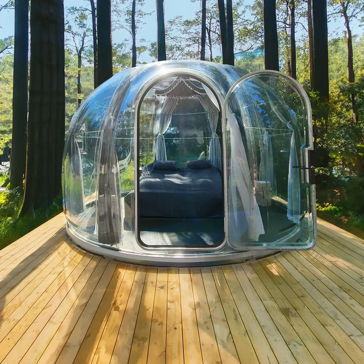 Glas-Iglu Florida 10m² - Gartenschuppen und Terrassendächer - 6438471020427 - 3