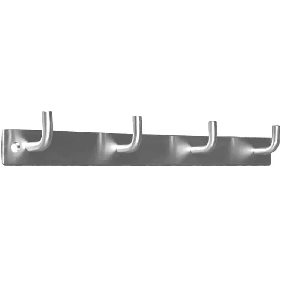 Wandgarderobe Pisla Steel RST mit 4 Haken - Aufbewahrungshaken und Aufbewahrungsständer - 7312385004225 - 0