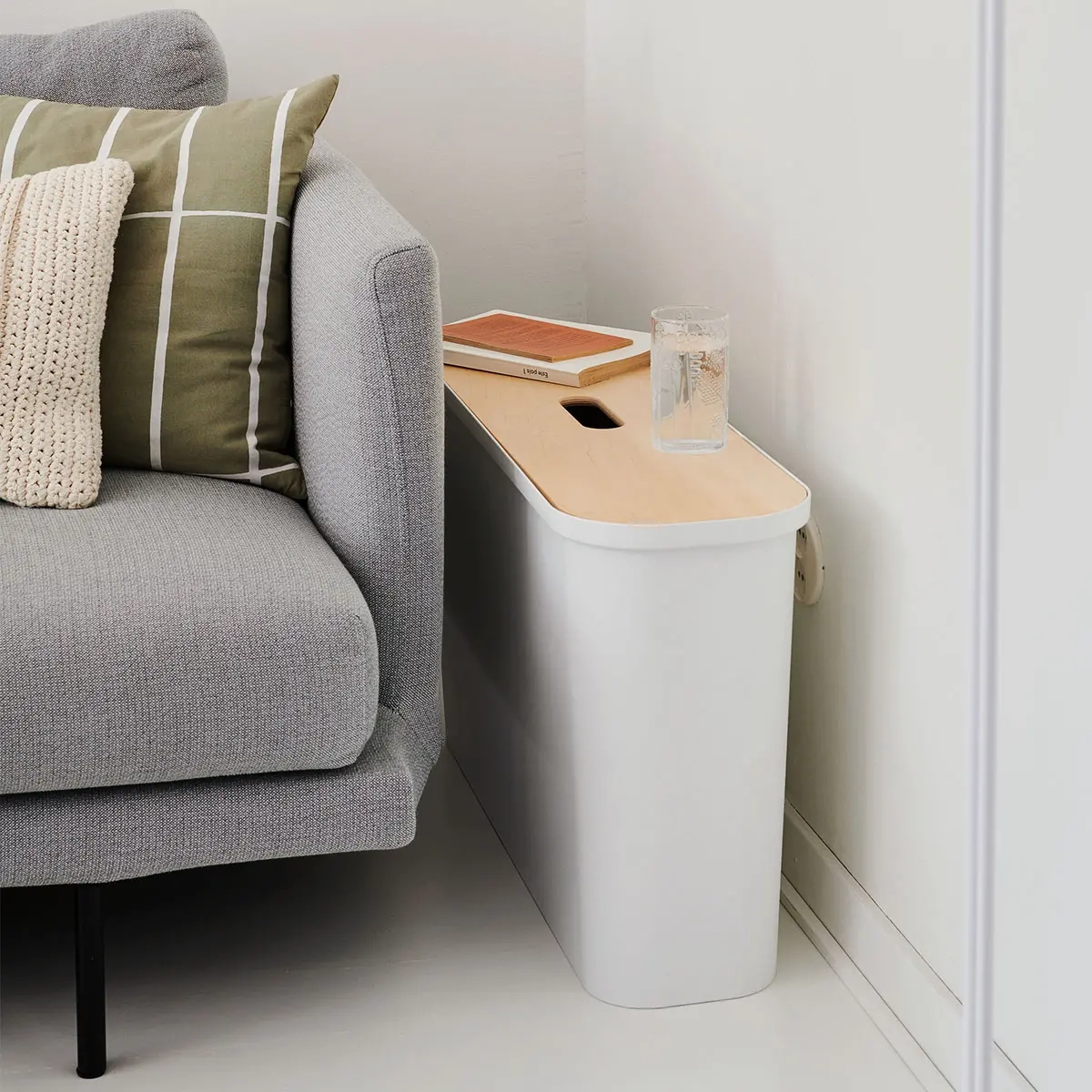 Förvaringslåda Smart Store Collect Slim 46L vit - SmartStore plastlådor - 7332462099371 - 3