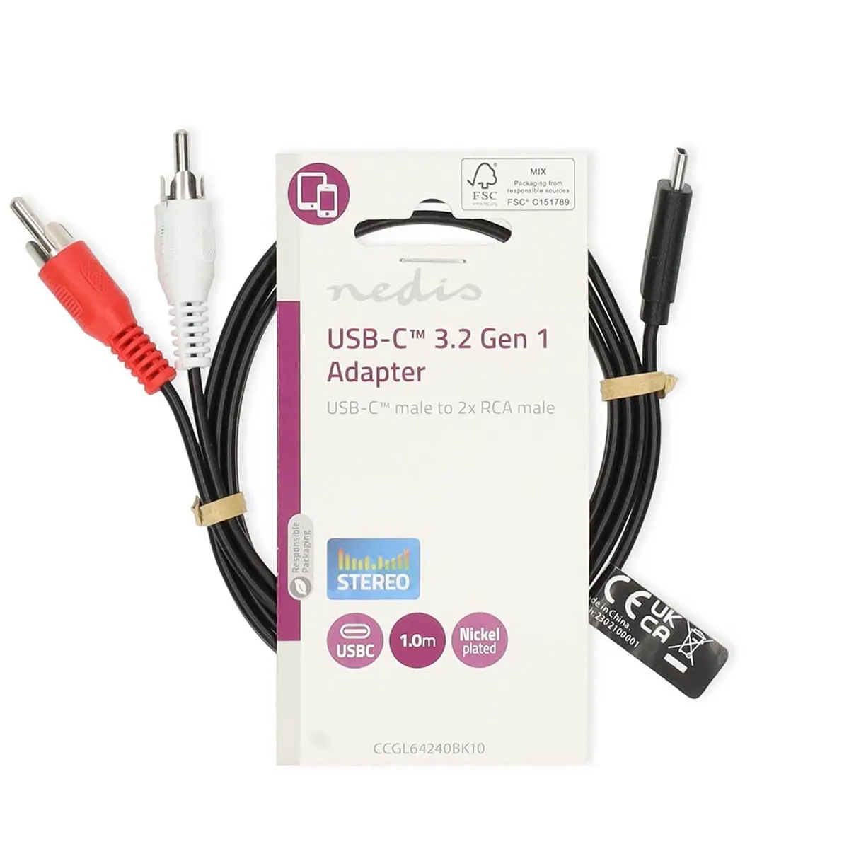 USB-C Adapter USB 3.2 Gen 1 - Stecker, Adapter und Dockingstationen - 5412810438358 - 1
