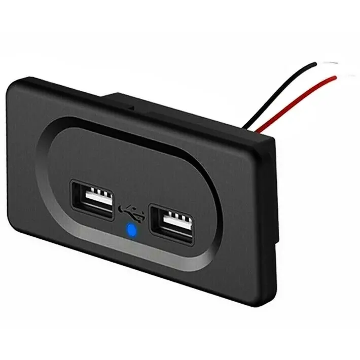 Ladeanschluss 12-24V 2xUSB SpeedProfessor - Zigarettenanzündersteckdosen und Ladegeräte - 6419774007759 - 0