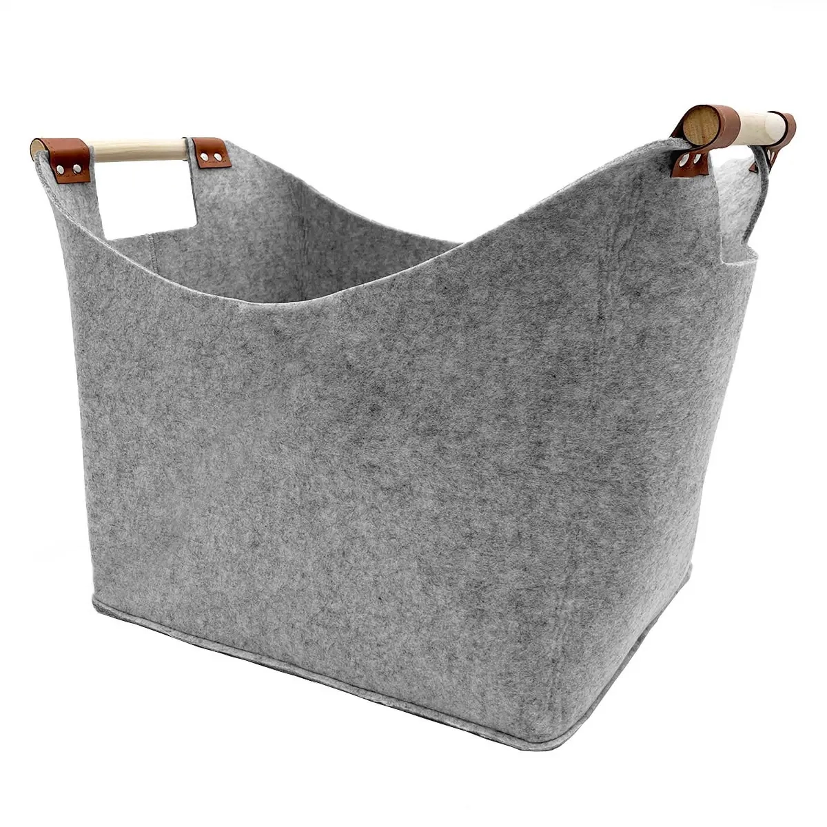Holztasche 57L 45cm Filz - Holzkörbe und Ofenzubehör - 6438168115580 - 0