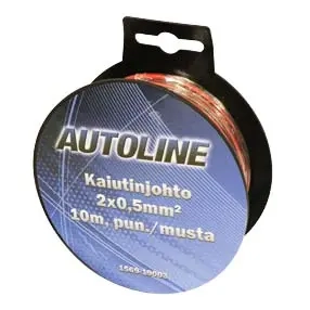 Lautsprecherkabel 2x0,50mm² 10m Rot-Schwarz - Lautsprecherkabel und Stromkabel - 6438255190032 - 0