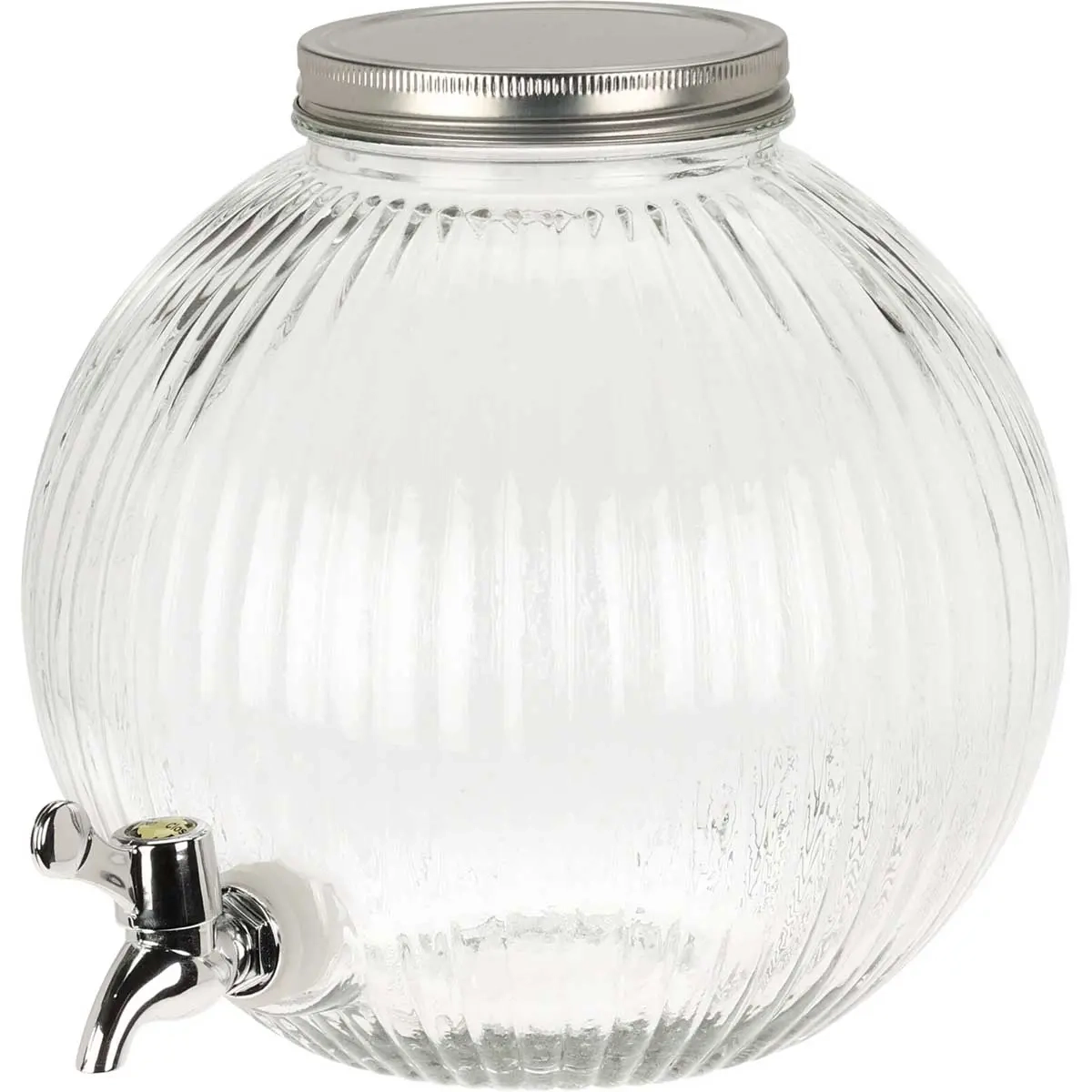 Trinkbehälter mit Hahn Kugel 5,5 L - Glaskaraffen und Glaswaren - 8720573907330 - 0