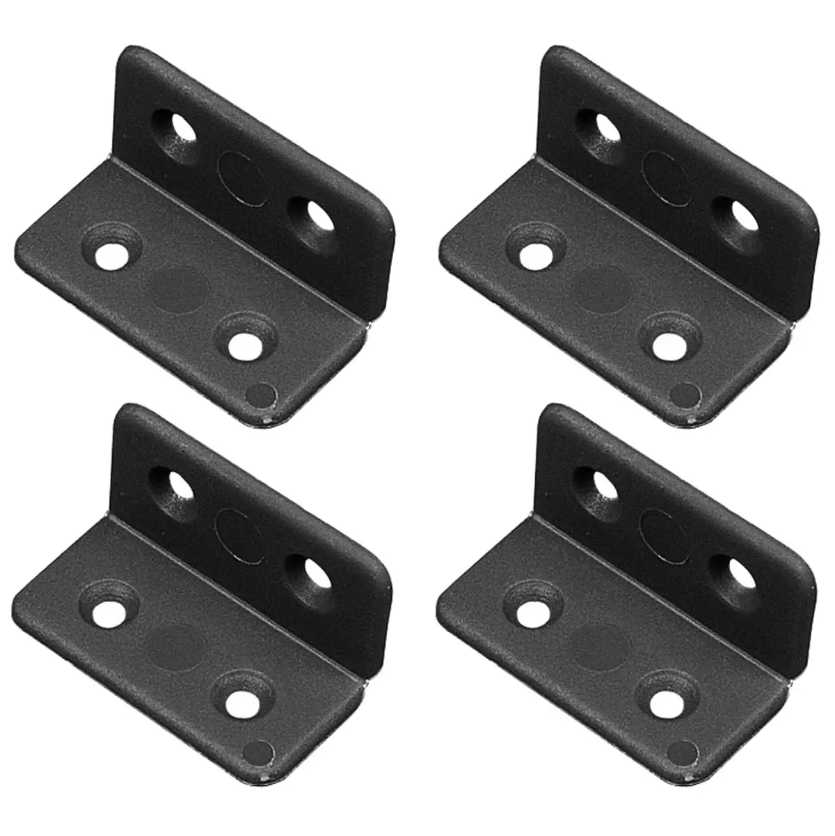 Möbelscharniere 40mm 4 Stück Schwarz - Türen, Fenster und Klappen - 053364 - 0