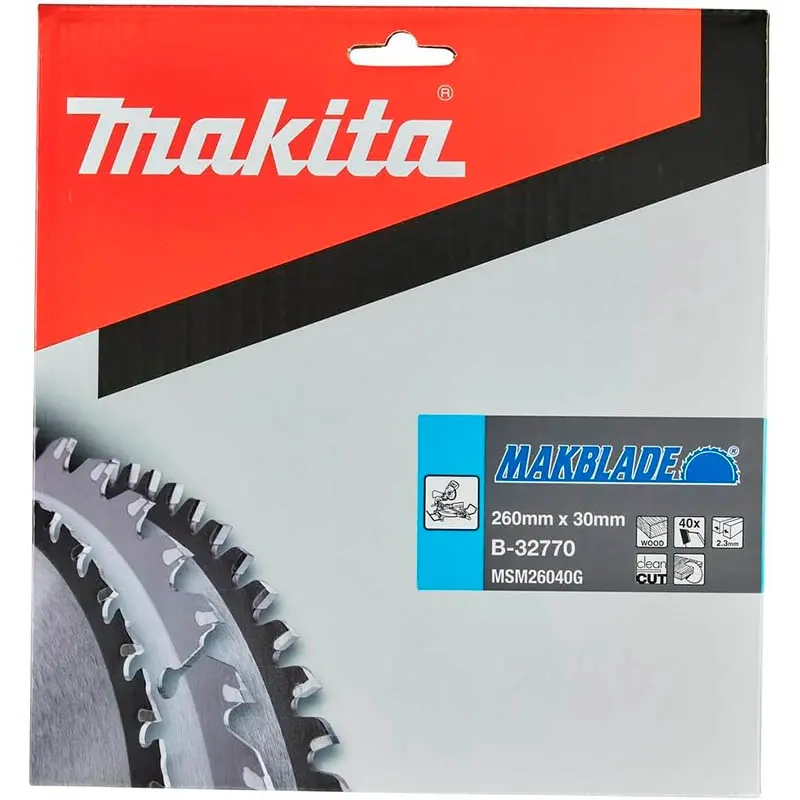 Makita Makblade Kreissägeblatt 260x2,3x30 - Kreissägeblätter - 088381421584 - 1