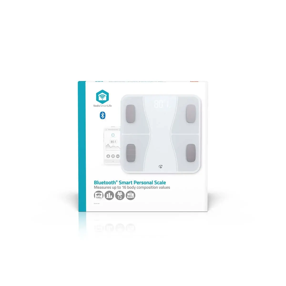 Personenwaage Smartwaage SmartLife - Personenwaagen und Fieberthermometer - 5412810450831 - 3