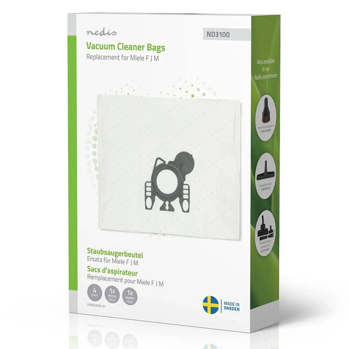 Dammsugarpåse Miele F/J/M - Dammpåsar - 5412810472895 - 2