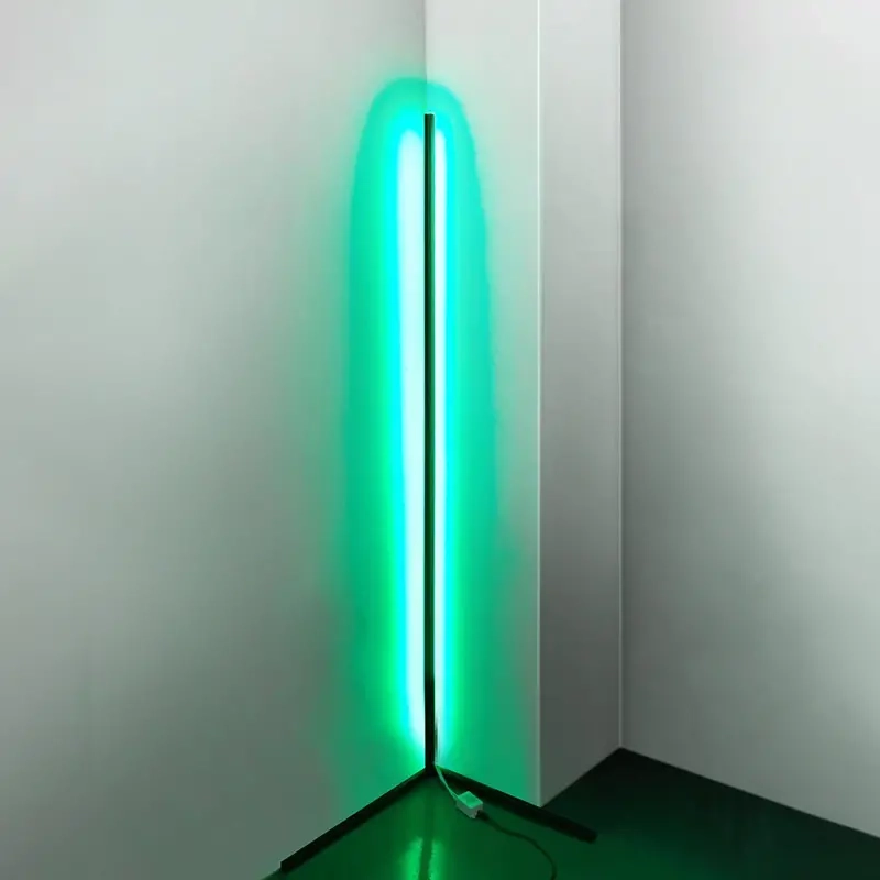 LED-Eckleuchte RGB+WW 12W mit Fernbedienung - Stehlampen - 6418536018071 - 3