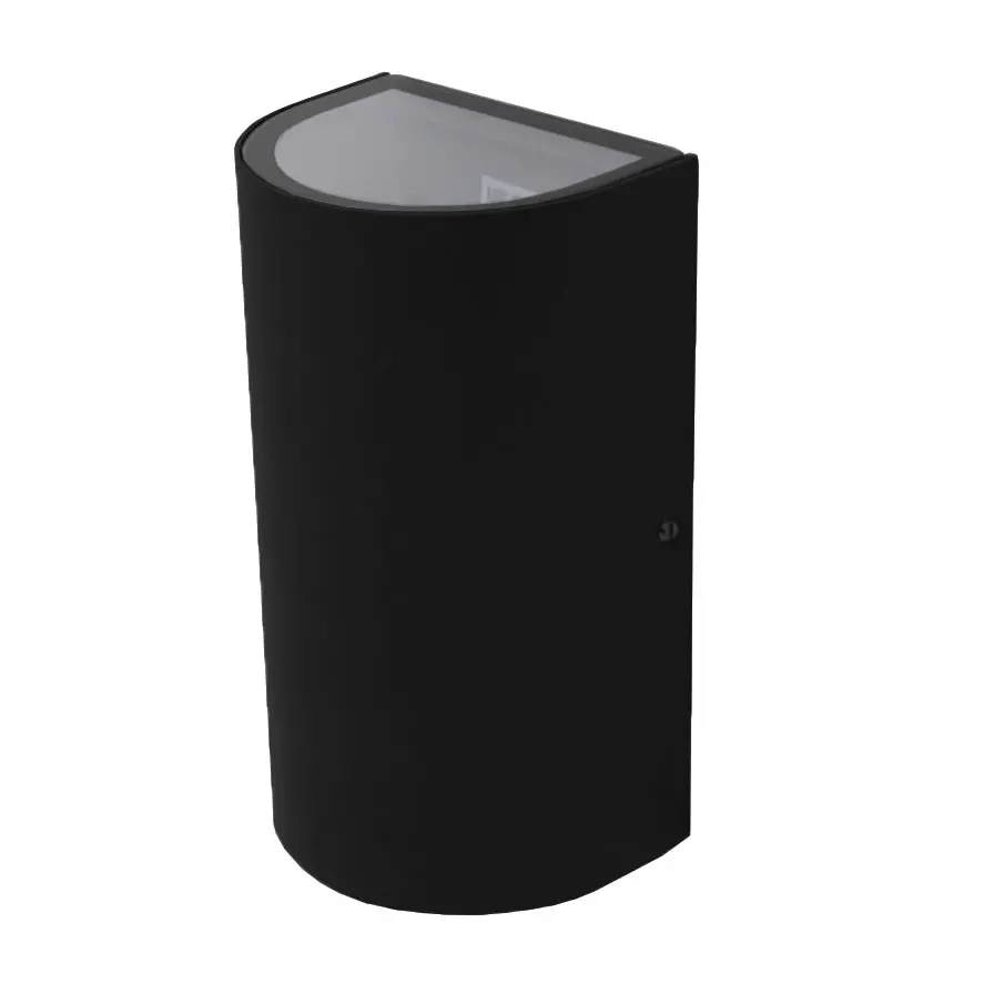 Wandleuchte LED Rom 2xGU10 schwarz - Fassadenlampen und Terrassenlampen - 6418536024034 - 1
