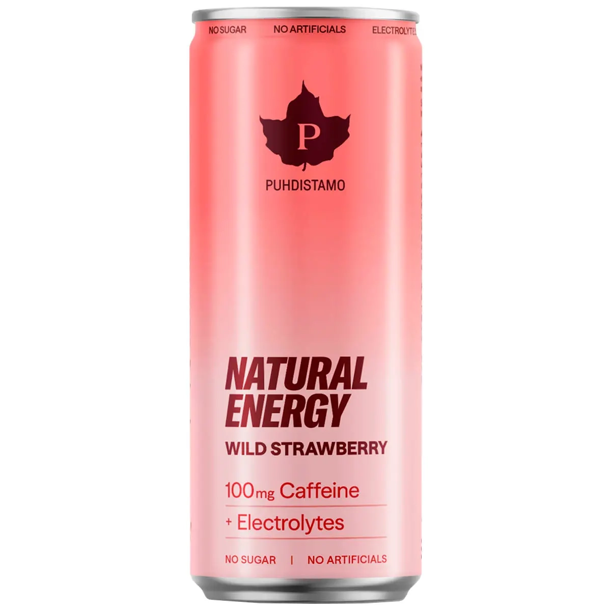 Natural Energy Wilde Erdbeere 330 ml - Energydrinks - 6430028420643 - 0