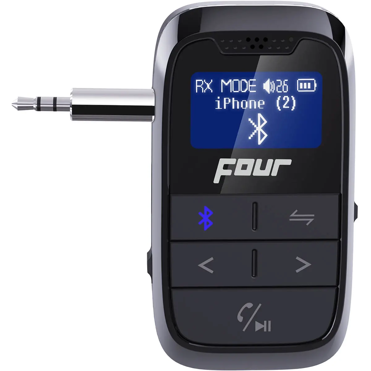 Bluetooth Sender/Empfänger 2in1 - Auto-FM-Transmitter - 6430042129478 - 2
