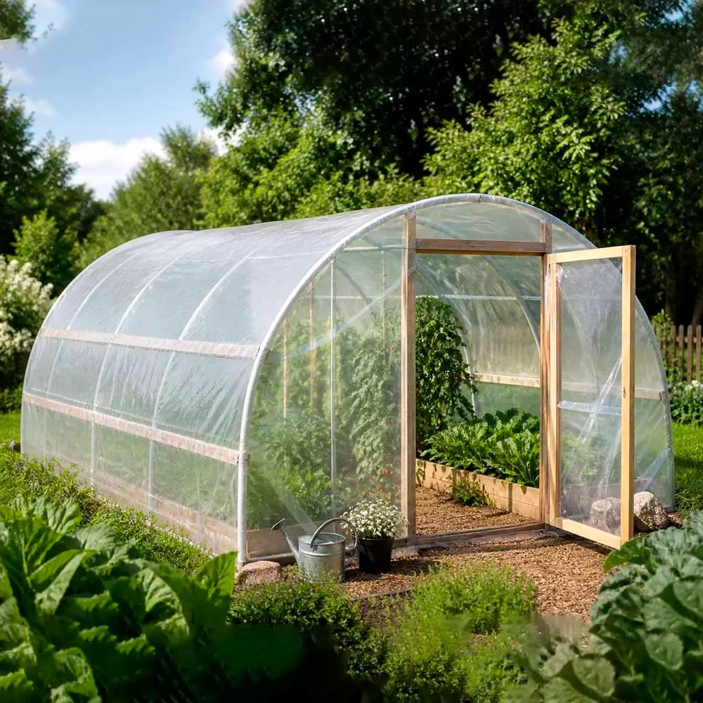 Gewächshausfolie EVA 200m² 10x20m - Gewächshäuser und Pflanzkästen - 6430068430442 - 1