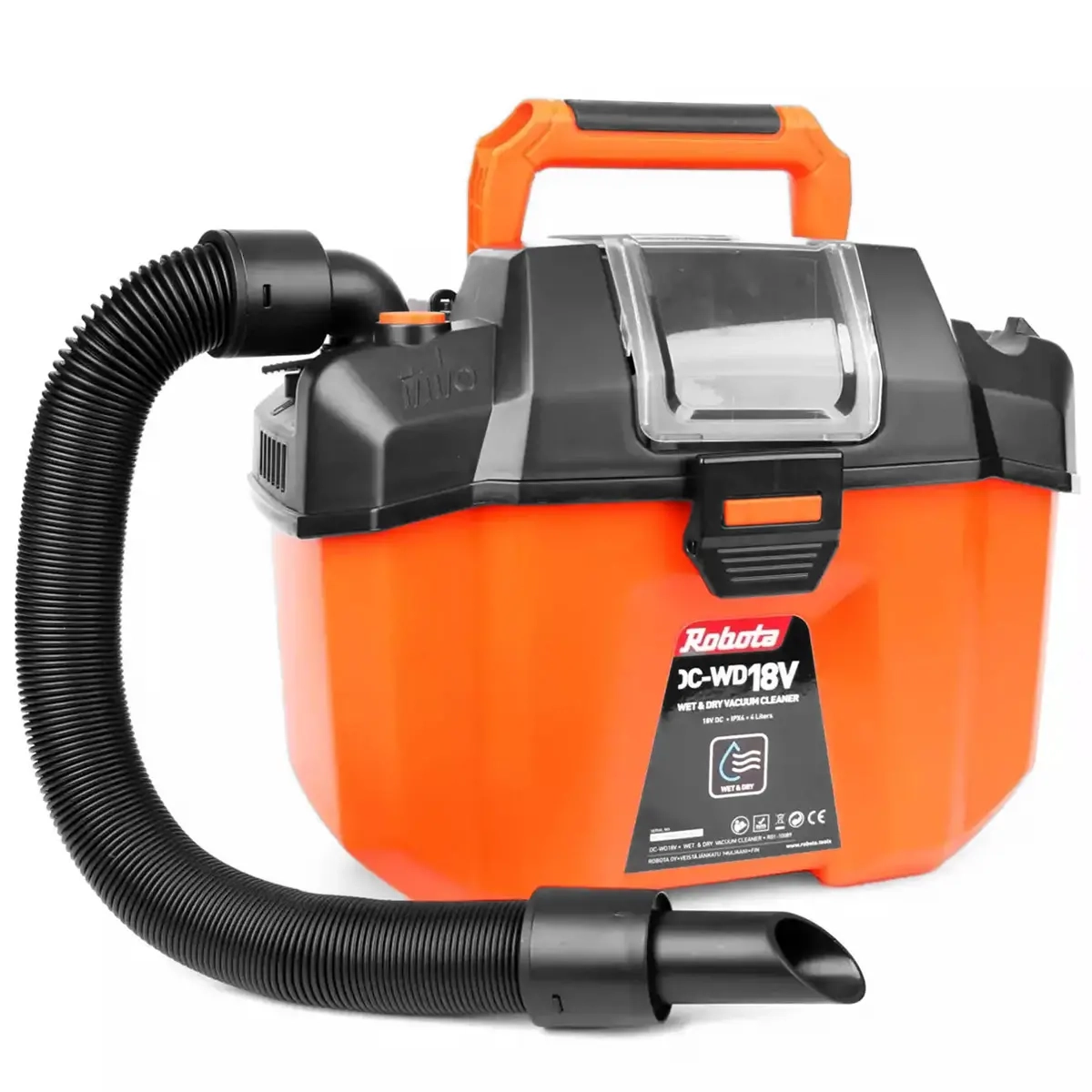 Robota DC-WD18V Akku-Nass-Trockensauger - Staubsauger - 6438212140209 - 1