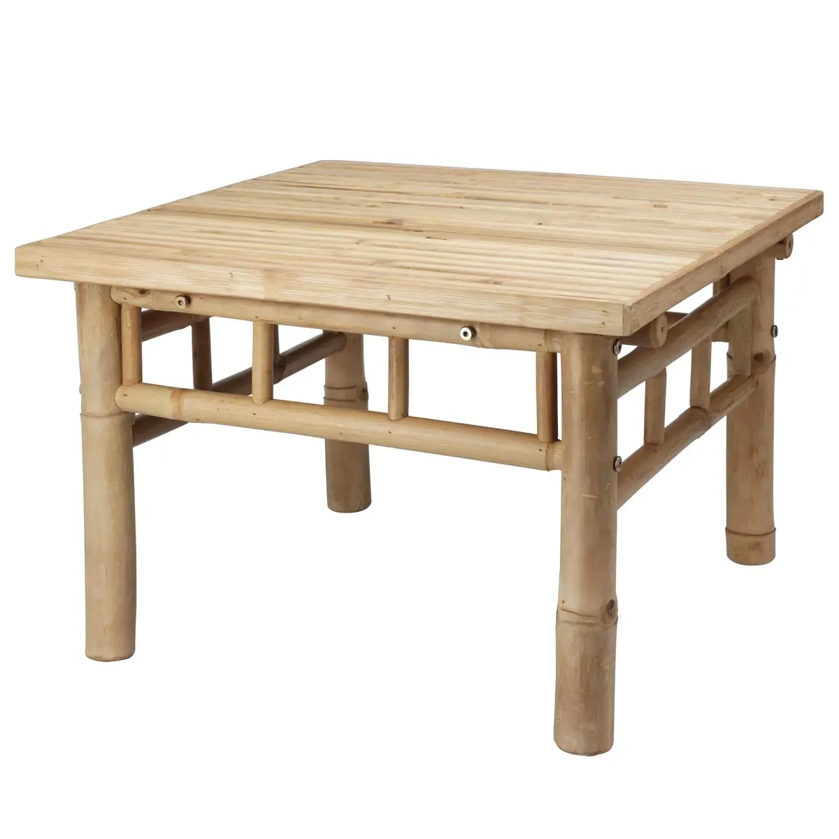 Puutarbord Bali bambu 57x57x38cm - Trädgårdsmöbler - 8720573865807 - 1