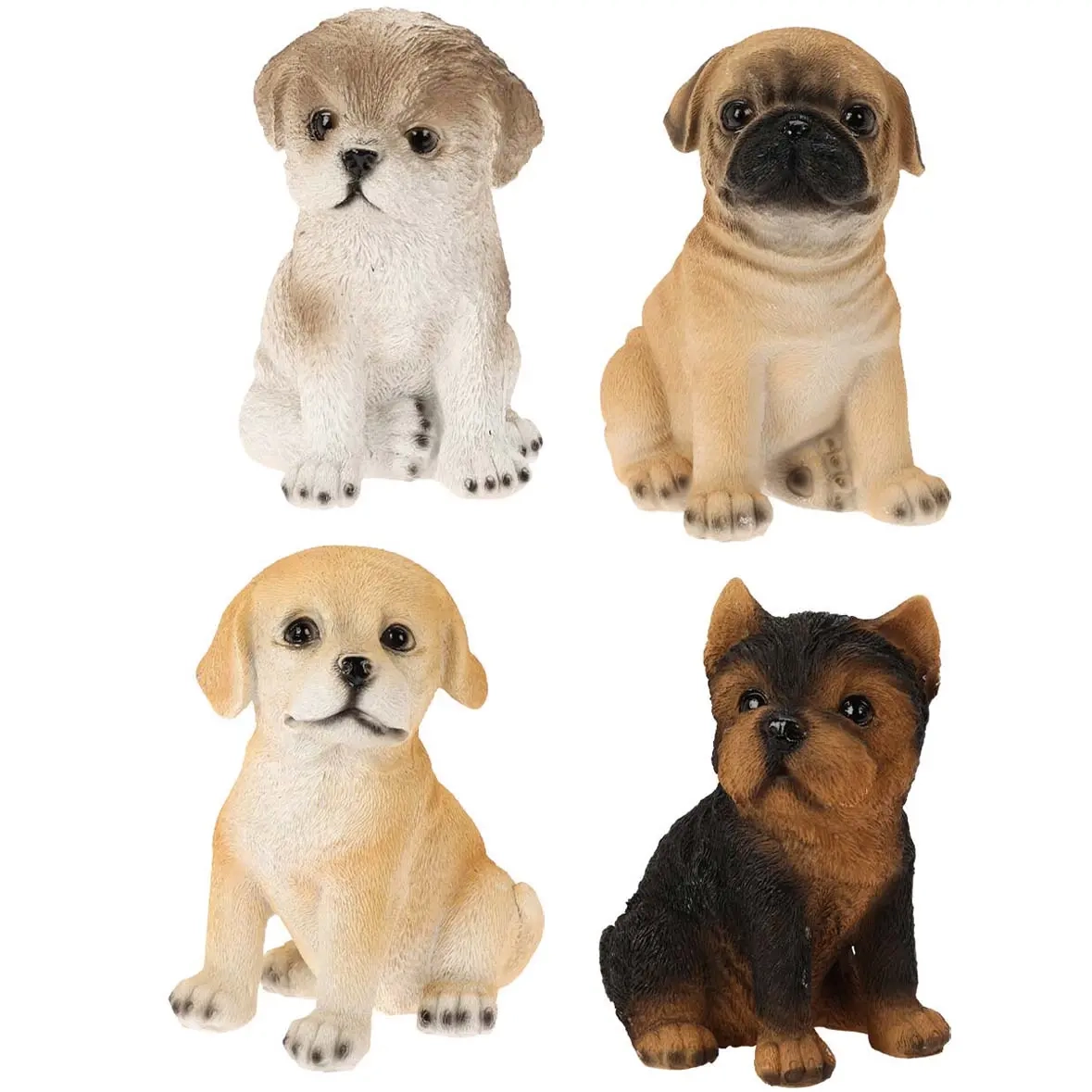 Gartenskulptur Hund 14 cm, sortiert - Gartenfiguren - 8720573934671 - 0