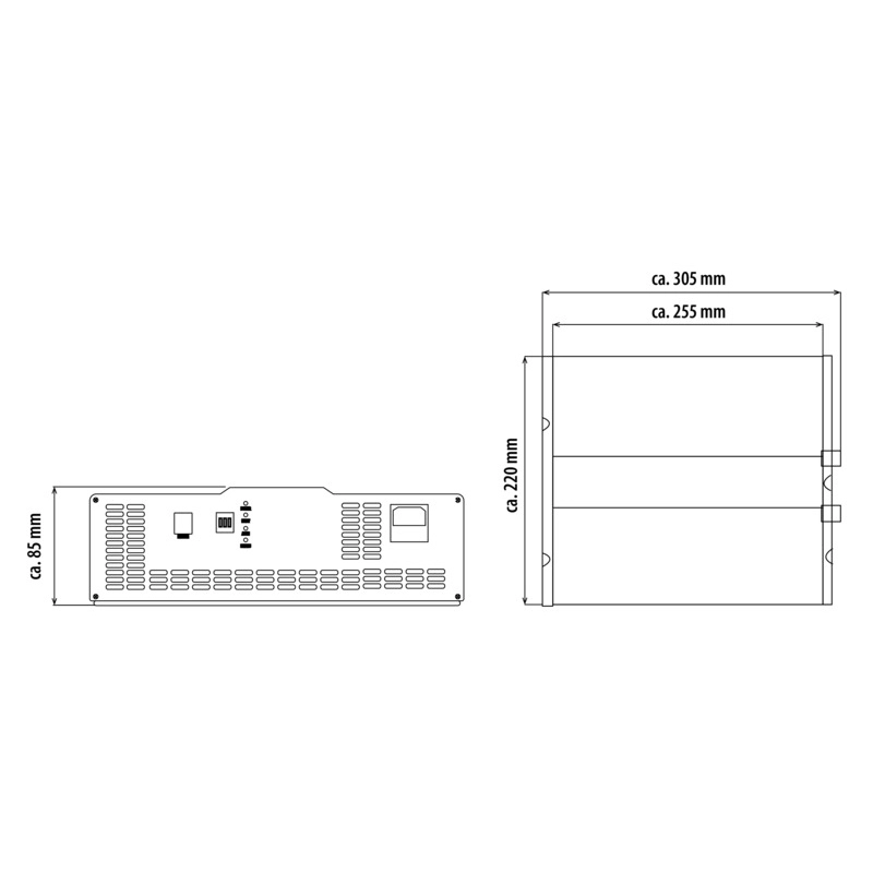 12V 60A Akkuladegerät Carbest PowerLoad - Batterieladegerät - 4043729180642 - 3