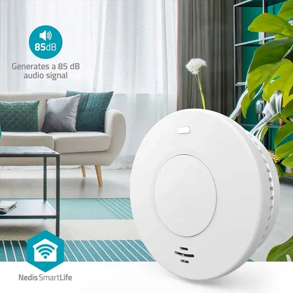 Rauchmelder Wi-Fi batteriebetrieben - Feuermelder und Kohlenmonoxidmelder - 5412810471560 - 3