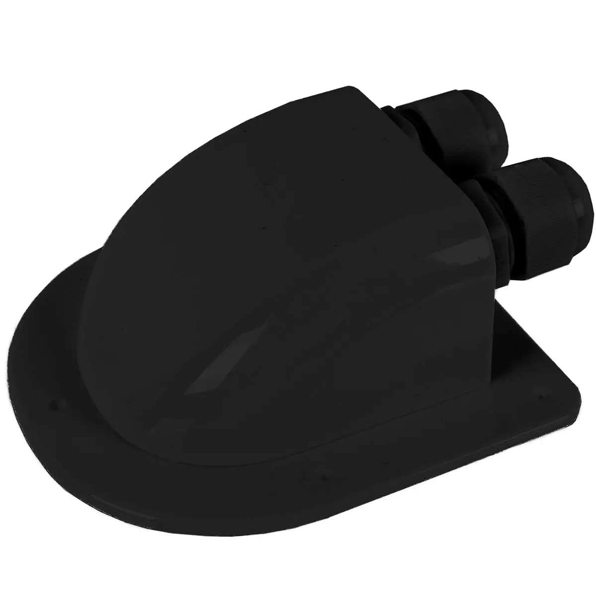 Durchführung 2-teilig 2-8,5mm² schwarz - Decksdurchführungen und Rohrteile - 6418536032725 - 0