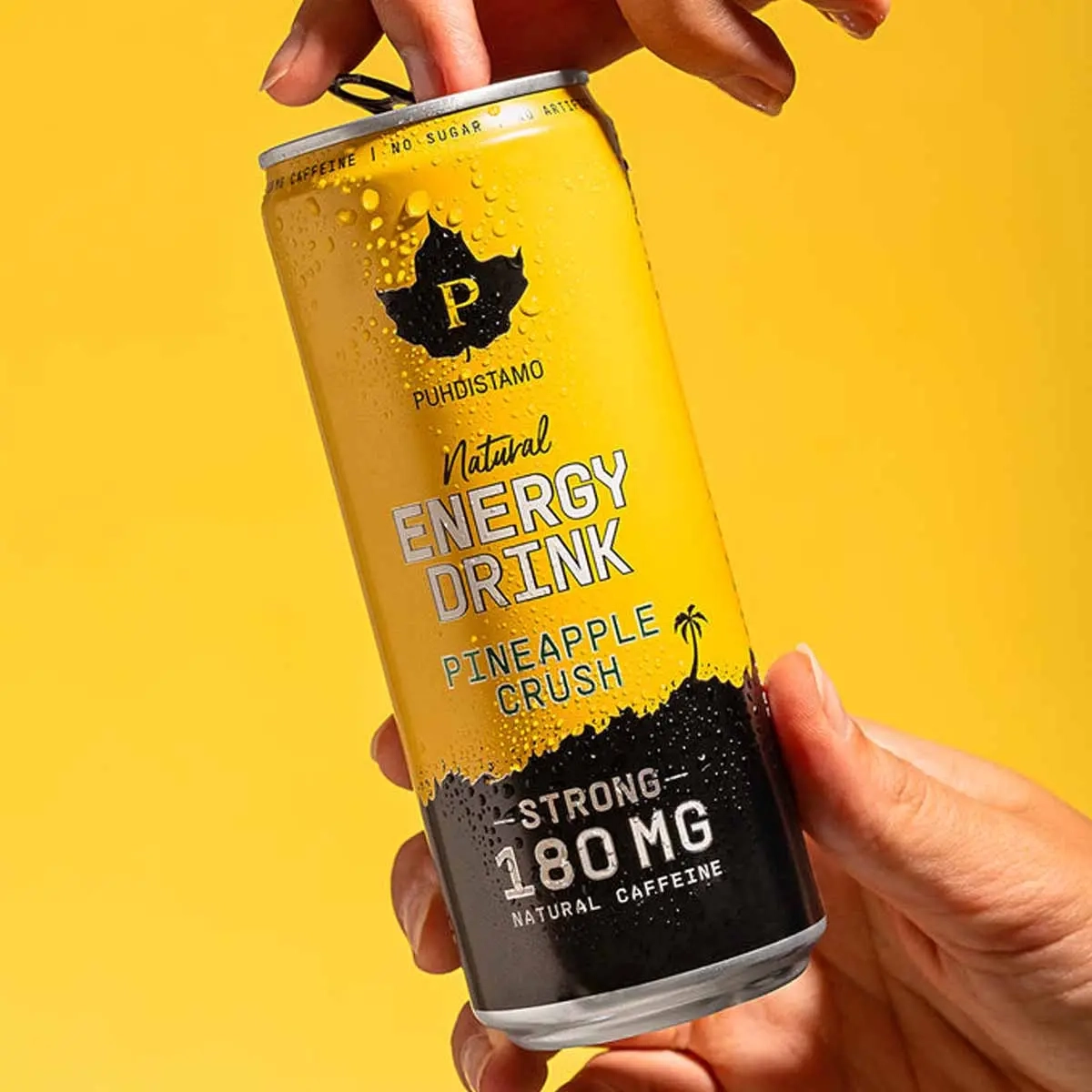 Natural Energy Drink Strong Pineapple 24 - Energydrinks - 6430028420155 - 1