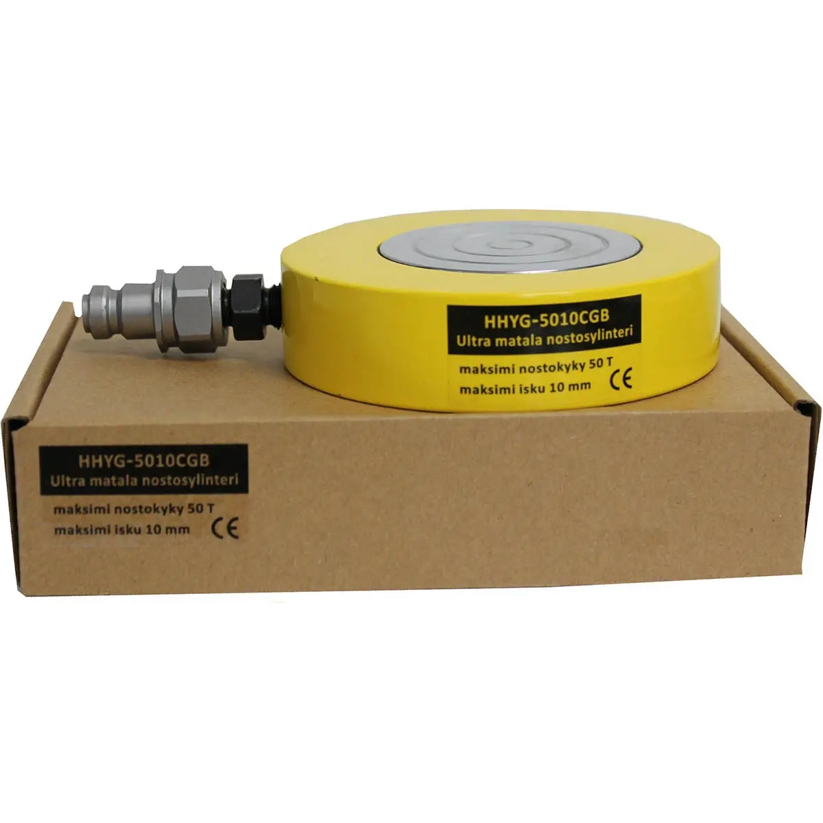 Hubzylinder Ultra flach 50T/10 mm - Hebegeräte und Hebezylinder - 6430074697662 - 0