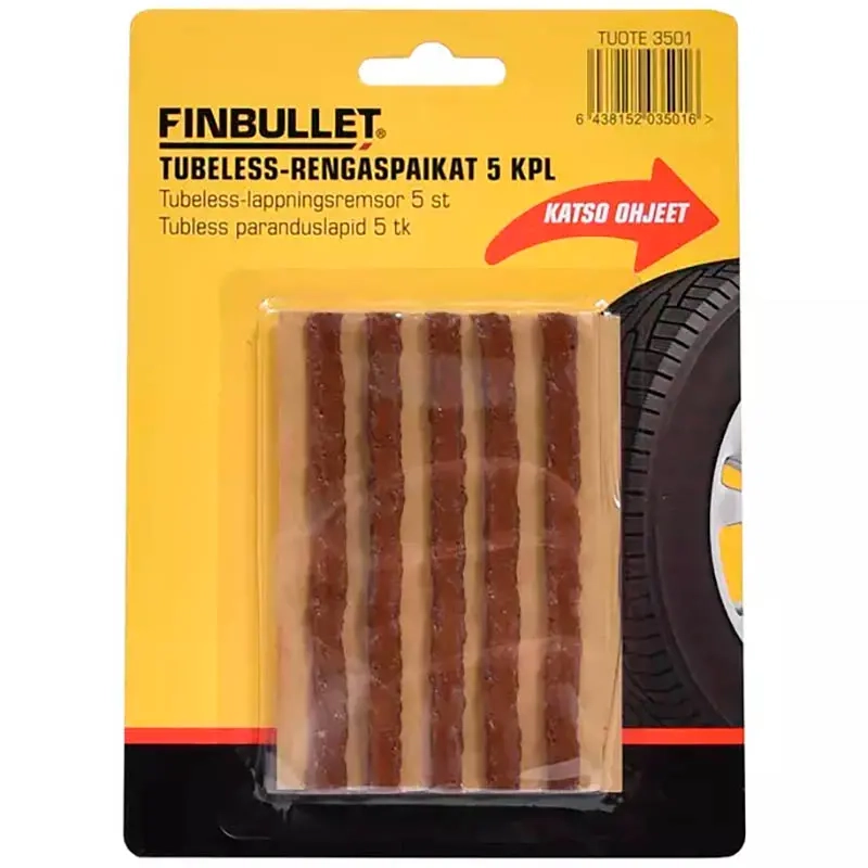 Tubeless-Reifenflicker 5 Stück - Reifenwerkzeuge und Felgenzubehör - 6438152035016 - 0