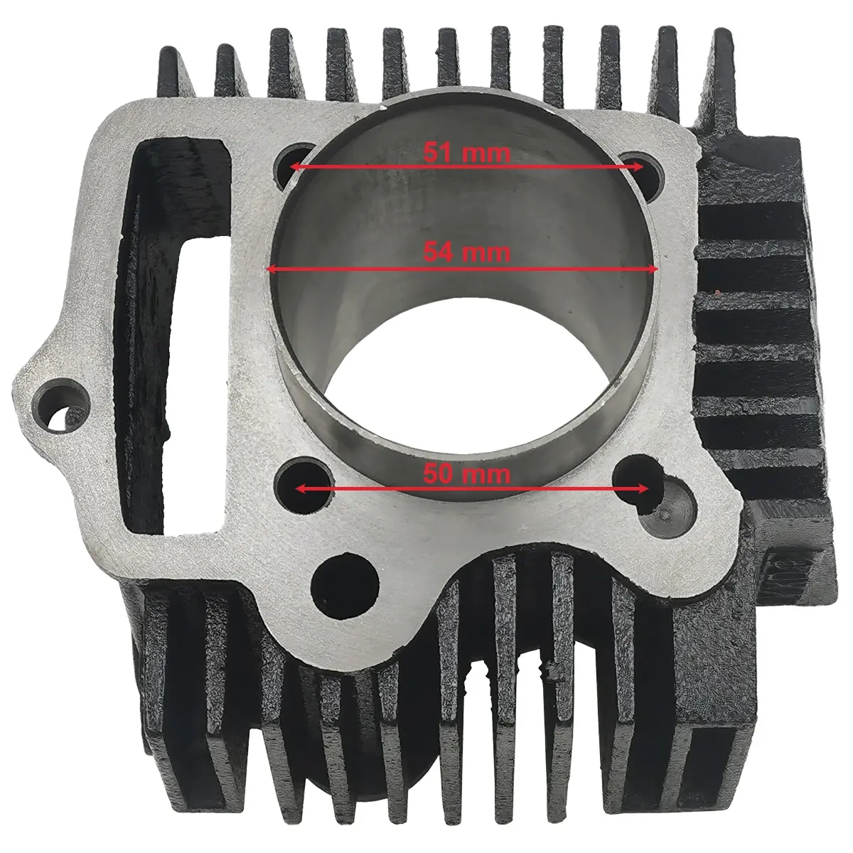 Zylindersatz 125cc 54mm Komplett - Zylinder und Zylinderköpfe für Motocross - 6438471012927 - 2
