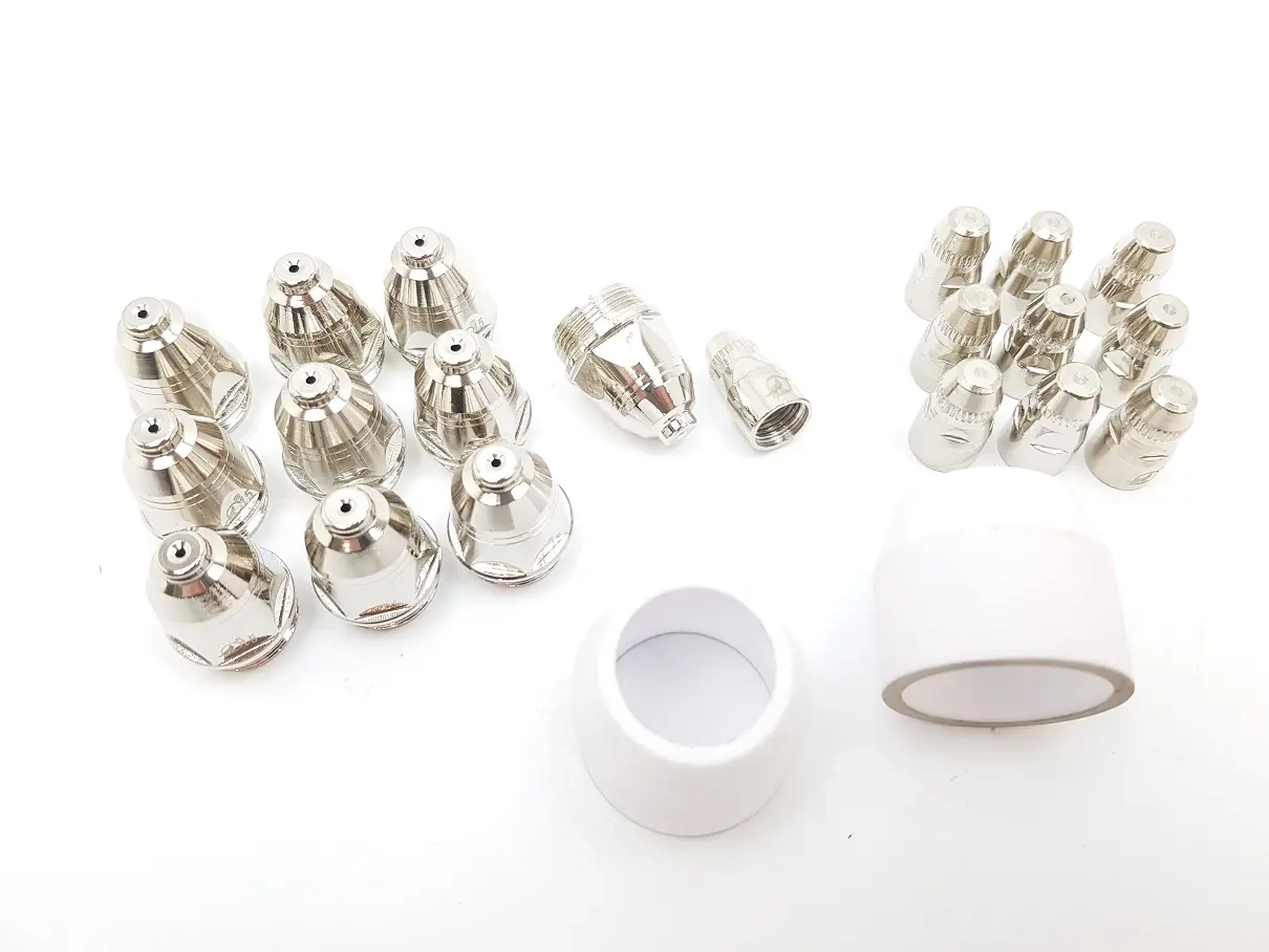 Plasmaschneider 22-tlg. Düsen-Set PP80 - Plasmaschneider-Zubehör - 6438471027846 - 2