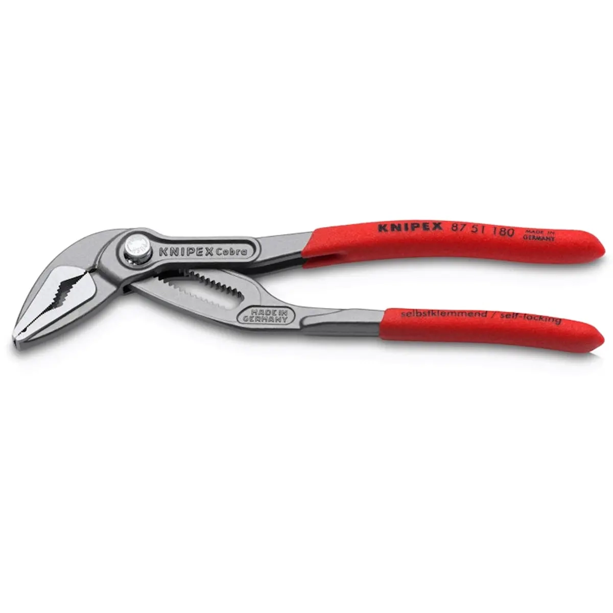 Knipex ES Verstellbare Flachrundzange 180mm Cobra - Rohrzangen und Bolzenschneider - 4003773089773 - 0