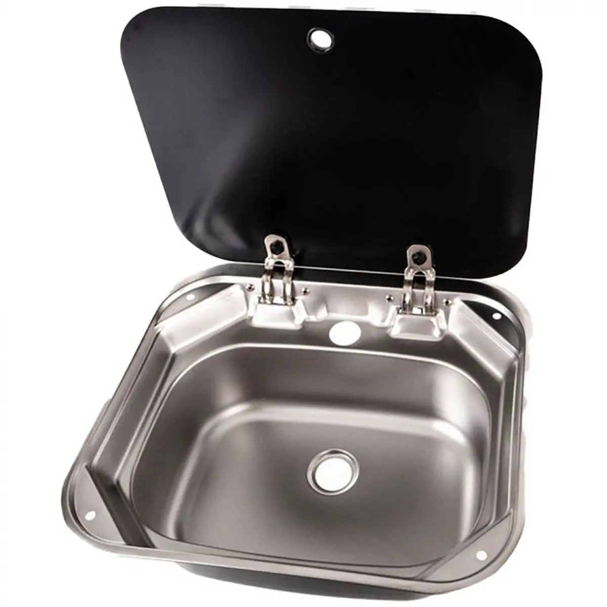 Spülbecken mit Glasabdeckung Carbest - Wassersysteme, Wasserpumpen und Zubehör - 4043729162648 - 0