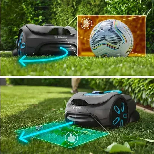 Roboter-Rasenmäher Gardena Sense 600 - Rasenmäher und Mähroboter - 4066407030169 - 2