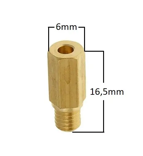 Hauptdüse 124# Keihin/Flache Seite - Motocross- und Mopeddüsen - 4250362425492 - 0