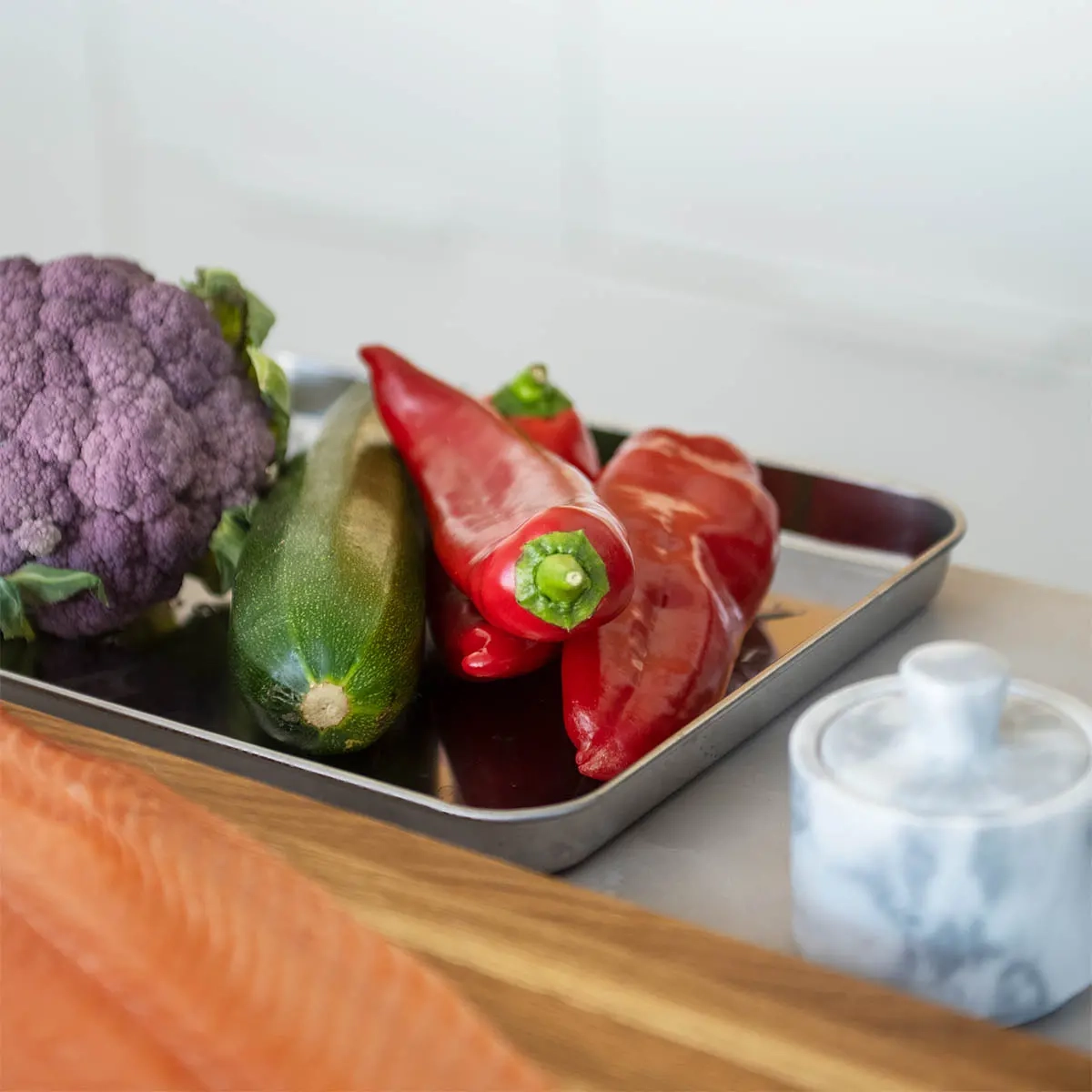 Tablett Chef Edelstahl 26x20cm - Servierschalen und Servierplatten - 6410416138886 - 0