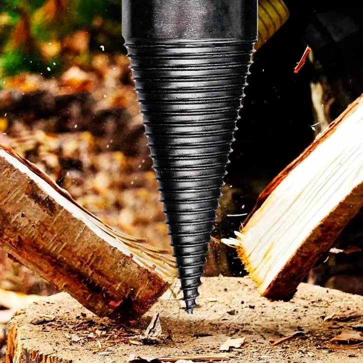 Schnellspaltschraube für Brennholz mit Bohrmaschine - Baumsägen und Brechstangen - 6430074692513 - 1