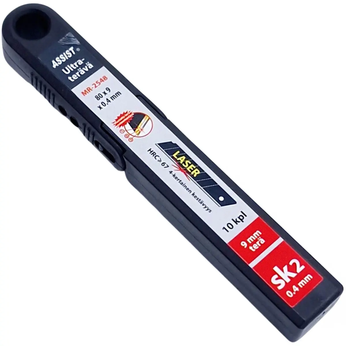 Klingenpackung 10 Stück 9x80mm SK2 - Messer und Teppichmesser - 6430074693671 - 2