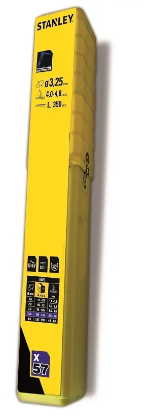 Stanley Schweißelektrode 3,25 mm für Transformator - Elektroden und Schweißkabel - 8004386904749 - 1