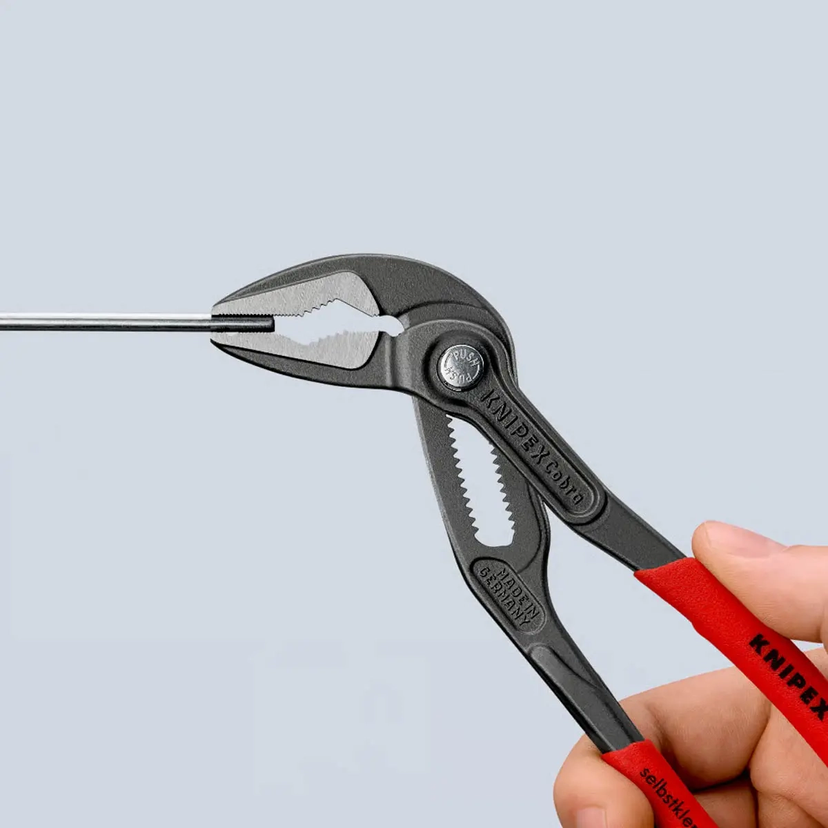 Knipex ES Verstellbare Flachrundzange 180mm Cobra - Rohrzangen und Bolzenschneider - 4003773089773 - 1