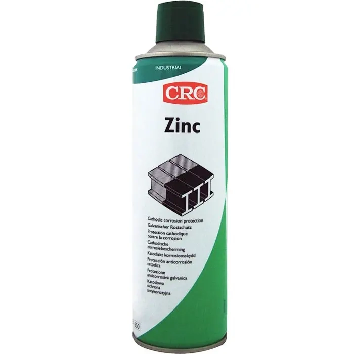 CRC Zinkspray Zinc 500 ml - Fahrzeug-Rostschutzmittel und Rostschutzgrundierun - 5412386004971 - 0