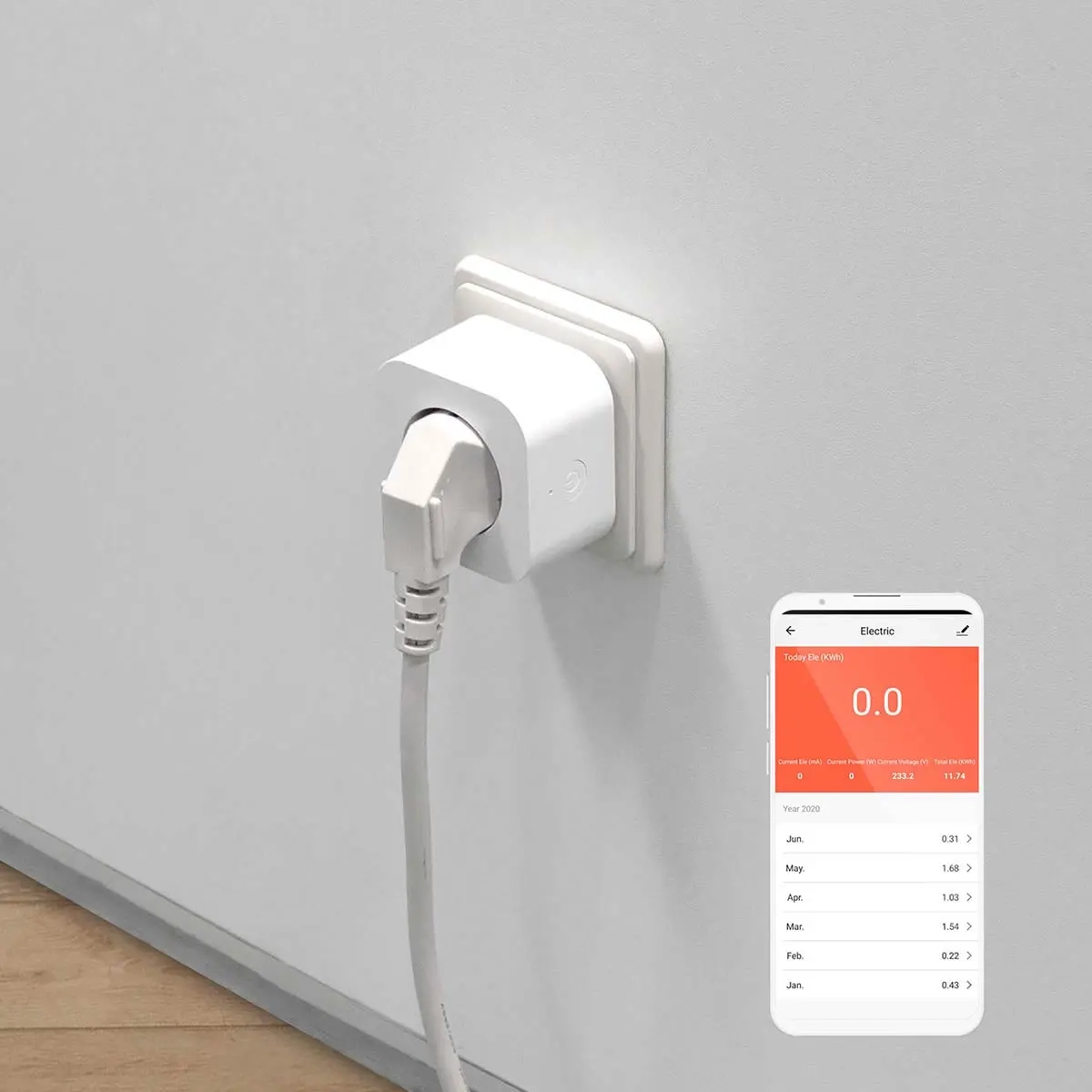 Intelligente Steckdose WiFi SmartLife 3680 W - Fernbediente Steckdosen - 5412810335046 - 1