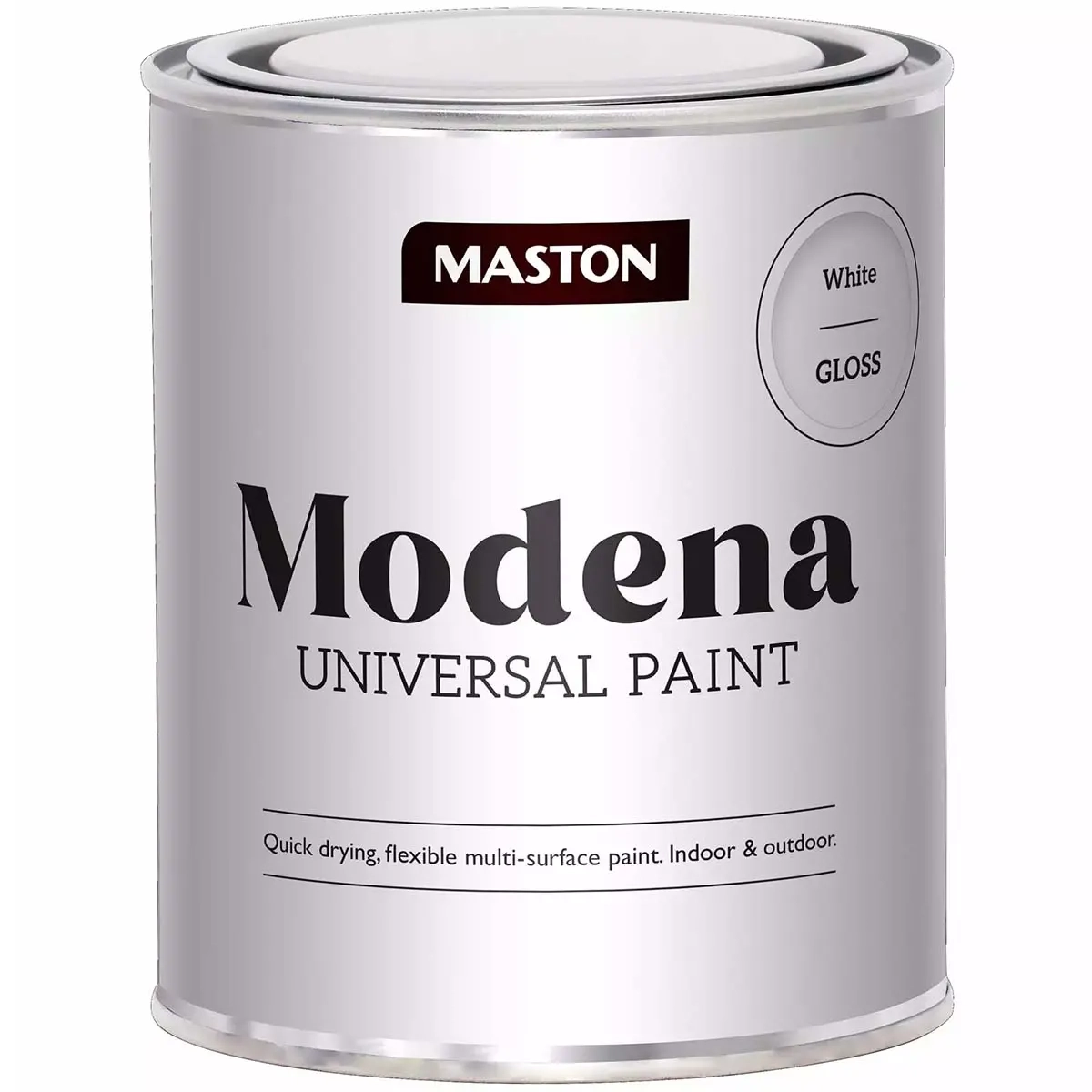 Farbe Modena glänzend weiß 1L - Fassadenfarben - 6412496040028 - 0