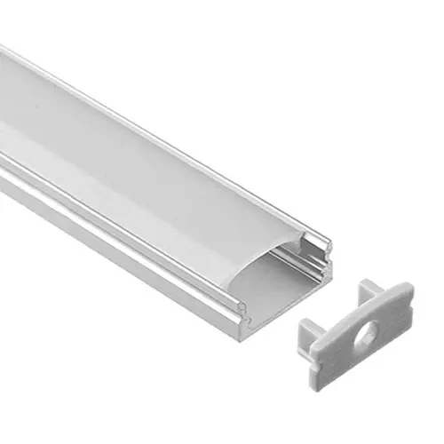 Aluminiumleiste für LED-Streifen 1m gerade alu - LED-Streifen und LED-Leisten - 6418536014134 - 0