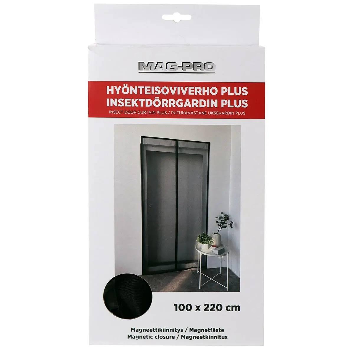 Insektenschutzvorhang Plus 100x220 cm Magnetverschluss - Moskitonetze - 6418536032367 - 0