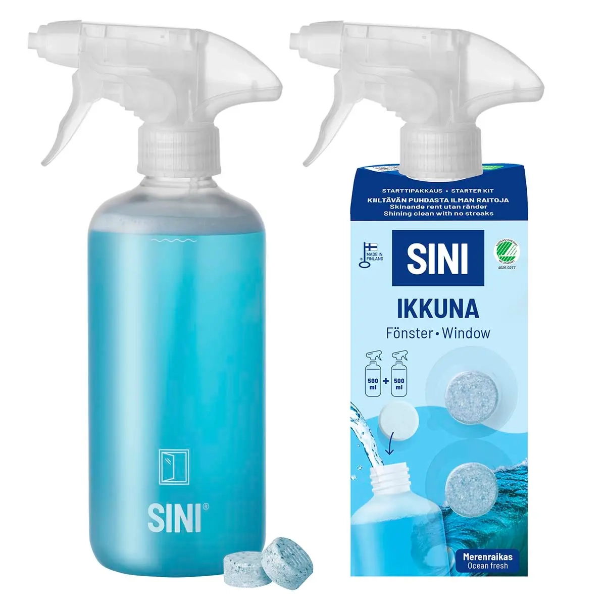 Sini Starter-Set Fenster - Fensterreinigung - 6423800070266 - 0