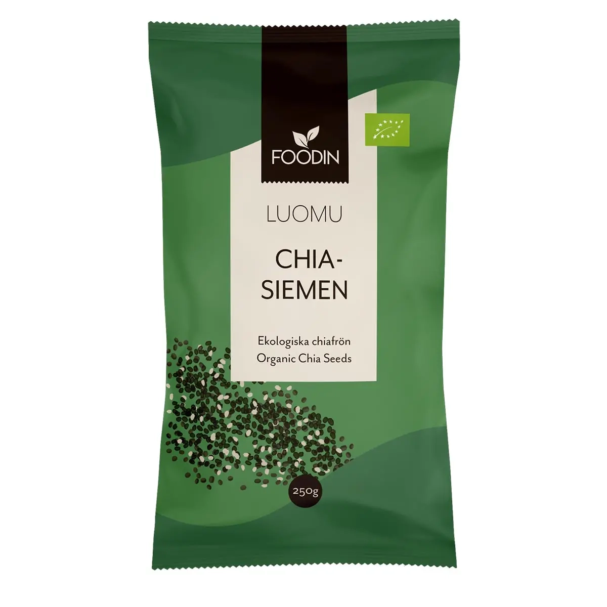 Chia-Samen 250g Bio Foodin - Nüsse, Samen und Aufstriche - 6430055214932 - 0