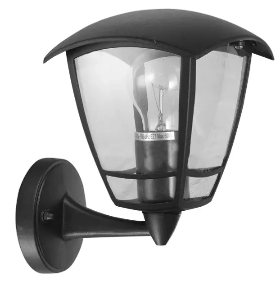 Wandleuchte Emax Aura Schwarz - Fassadenlampen und Terrassenlampen - 6430066036622 - 0