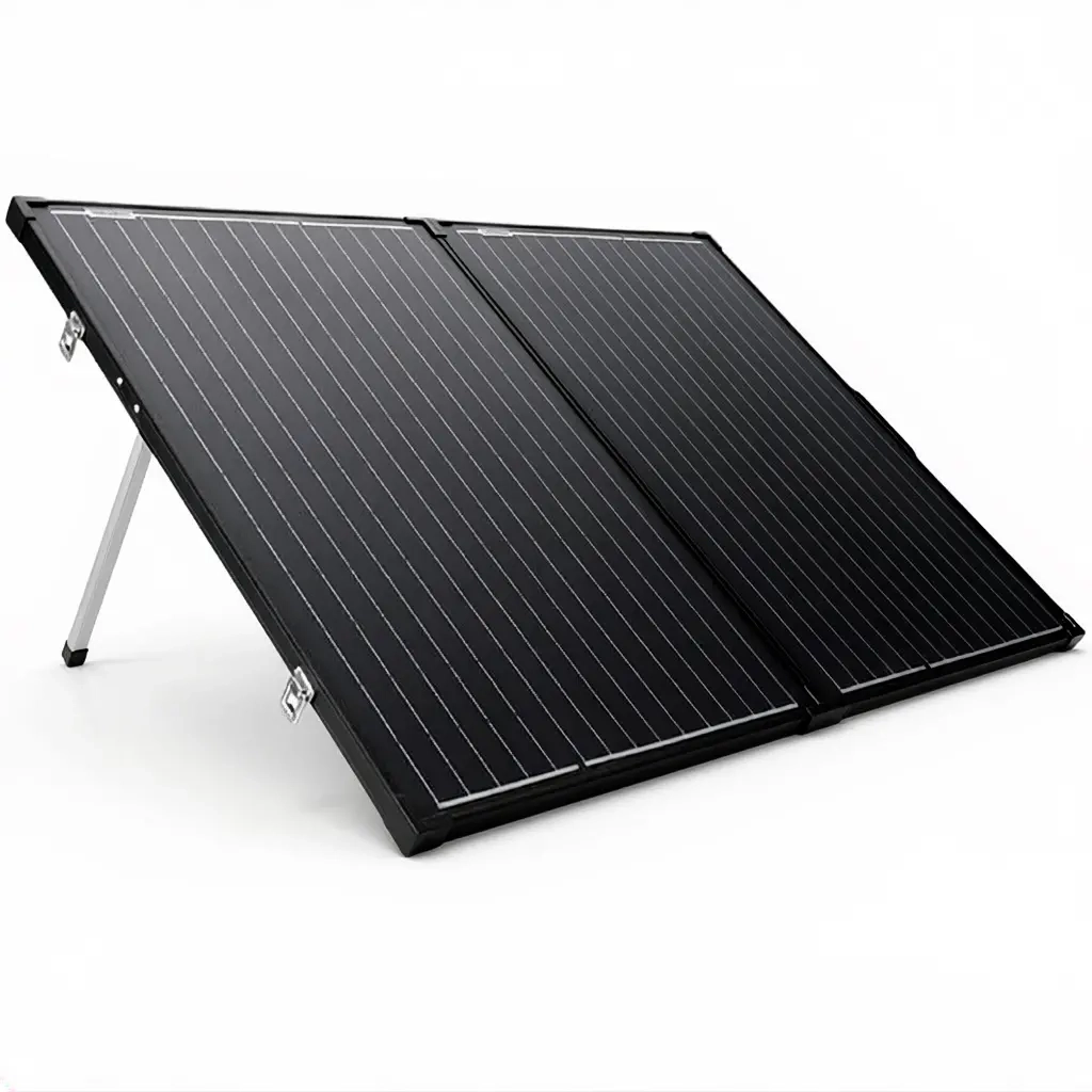 Tragbares und klappbares 100W Solarpanel - Solarmodule - 6438014392301 - 0