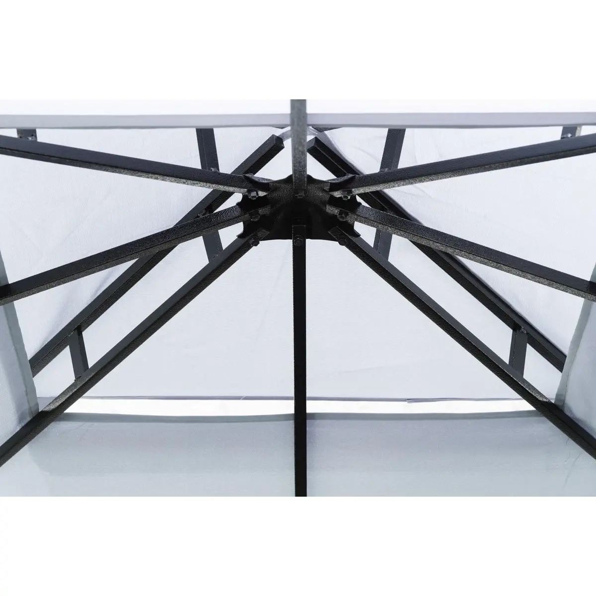 Pavillon Barcelona 3x3m Weiß - Pavillons und Pergolen - 6438168117980 - 2