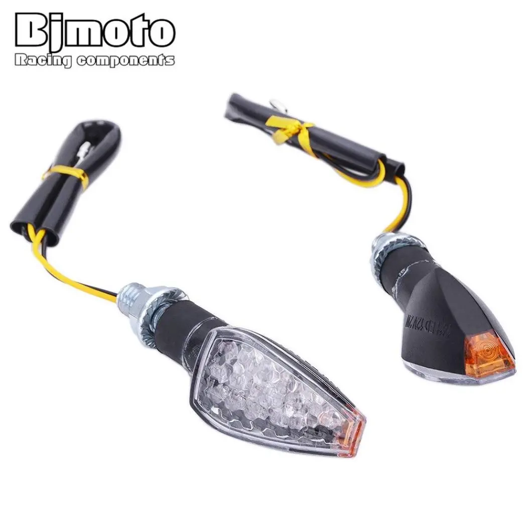 LED BLIXTPAR 12V 2W BJMOTO 14xLED - Moped blinkers, belysning och lampor - 6438471001723 - 0