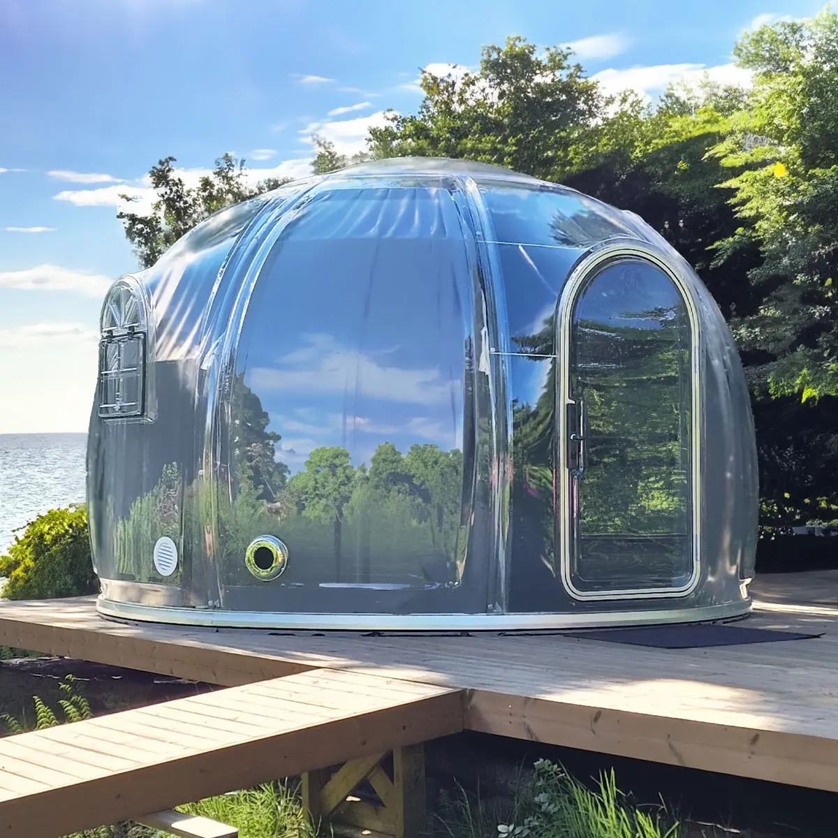 Glas-Iglu Florida 10m² - Gartenschuppen und Terrassendächer - 6438471020427 - 4