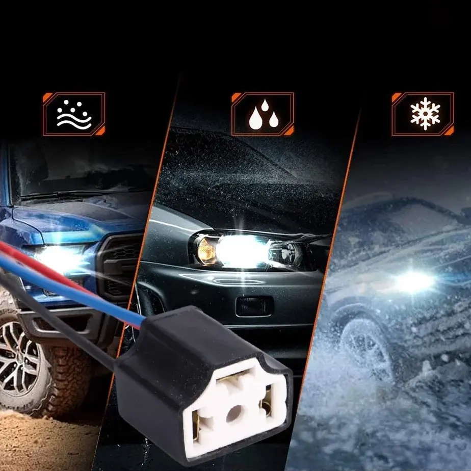 Lampensockel für H4-Glühbirne 2 Stück Universal - Sonstige Autolampen und Zubehör - 6438471290158 - 2